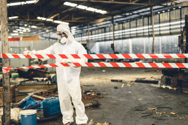 Professional Biohazard technician working in Sioux Falls, SD
